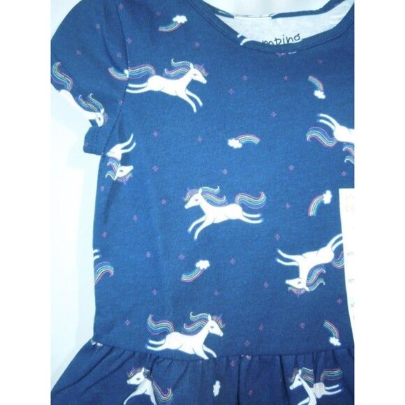 Jumping Beans Toddler Girl Jumping Unicorn Multi-color Size 3T - Picture 3 of 4